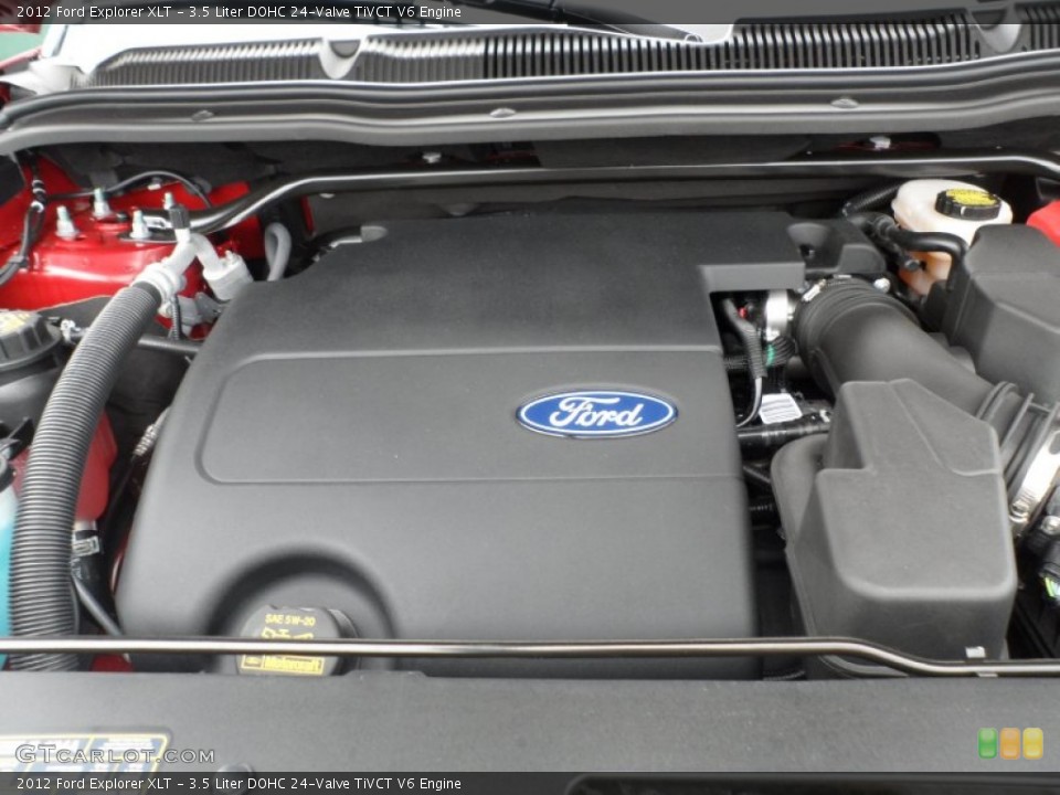 3.5 Liter DOHC 24-Valve TiVCT V6 Engine for the 2012 Ford Explorer #61812258