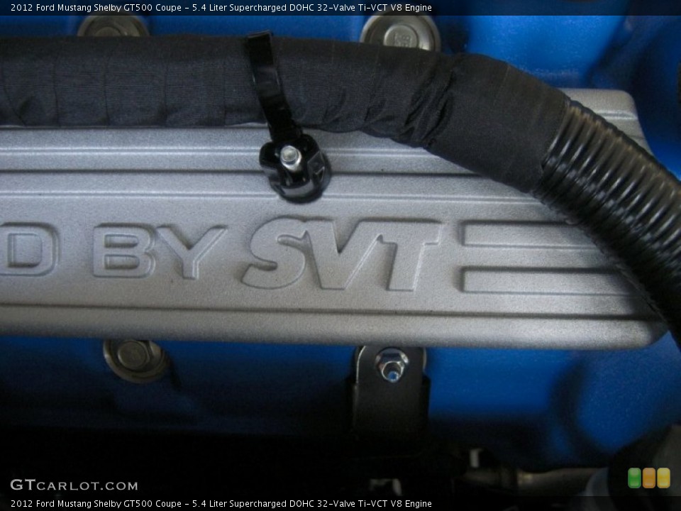 5.4 Liter Supercharged DOHC 32-Valve Ti-VCT V8 Engine for the 2012 Ford Mustang #61831368