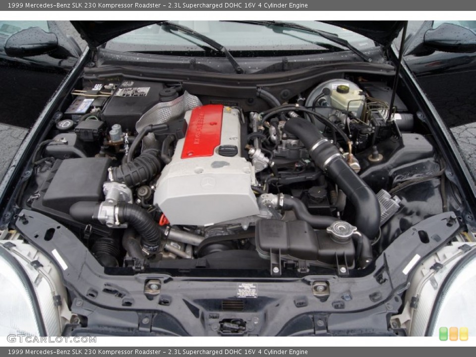 2.3L Supercharged DOHC 16V 4 Cylinder Engine for the 1999 Mercedes-Benz SLK #61834281