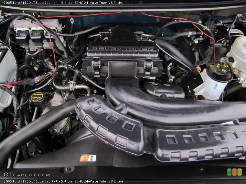 5.4 Liter SOHC 24-Valve Triton V8 Engine for the 2005 Ford F150 #61834434