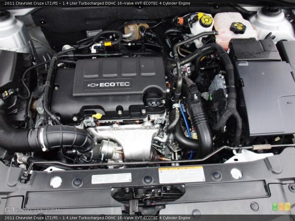1.4 Liter Turbocharged DOHC 16-Valve VVT ECOTEC 4 Cylinder Engine for the 2011 Chevrolet Cruze #61840515