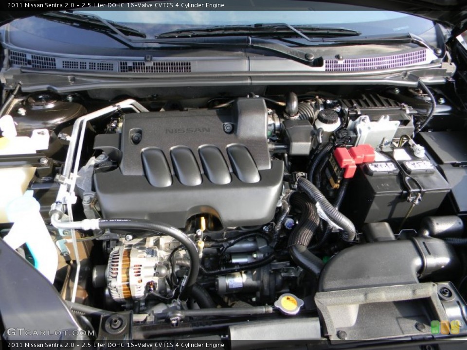 2.5 Liter DOHC 16-Valve CVTCS 4 Cylinder Engine for the 2011 Nissan Sentra #61842834