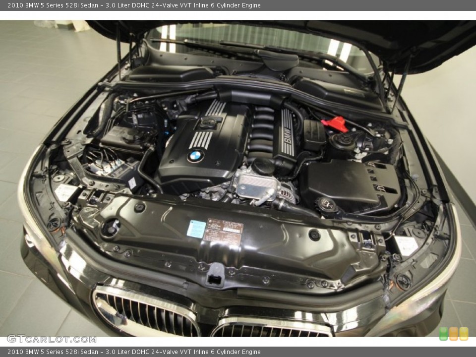 3.0 Liter DOHC 24-Valve VVT Inline 6 Cylinder Engine for the 2010 BMW 5 Series #61845357