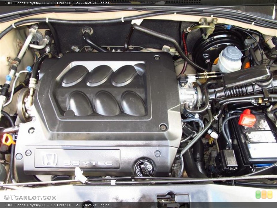 3.5 Liter SOHC 24-Valve V6 Engine for the 2000 Honda Odyssey #61845750