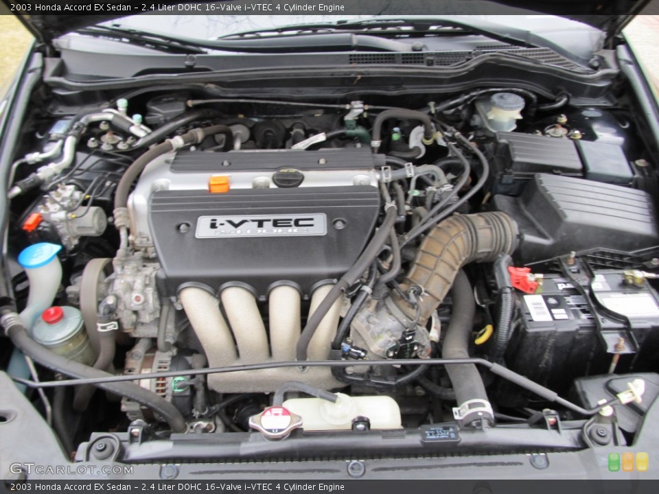 2.4 Liter DOHC 16-Valve i-VTEC 4 Cylinder Engine for the 2003 Honda Accord #61850913