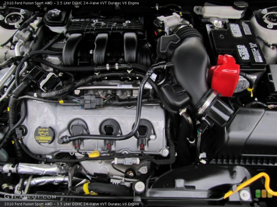 3.5 Liter DOHC 24-Valve VVT Duratec V6 Engine for the 2010 Ford Fusion #61859775
