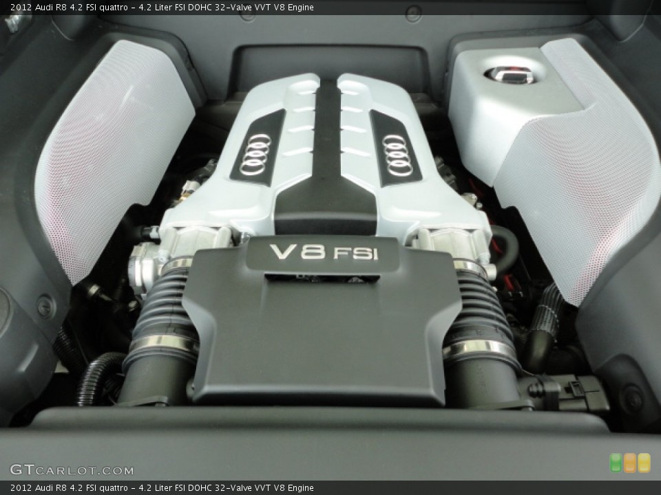 4.2 Liter FSI DOHC 32-Valve VVT V8 Engine for the 2012 Audi R8 #61860417