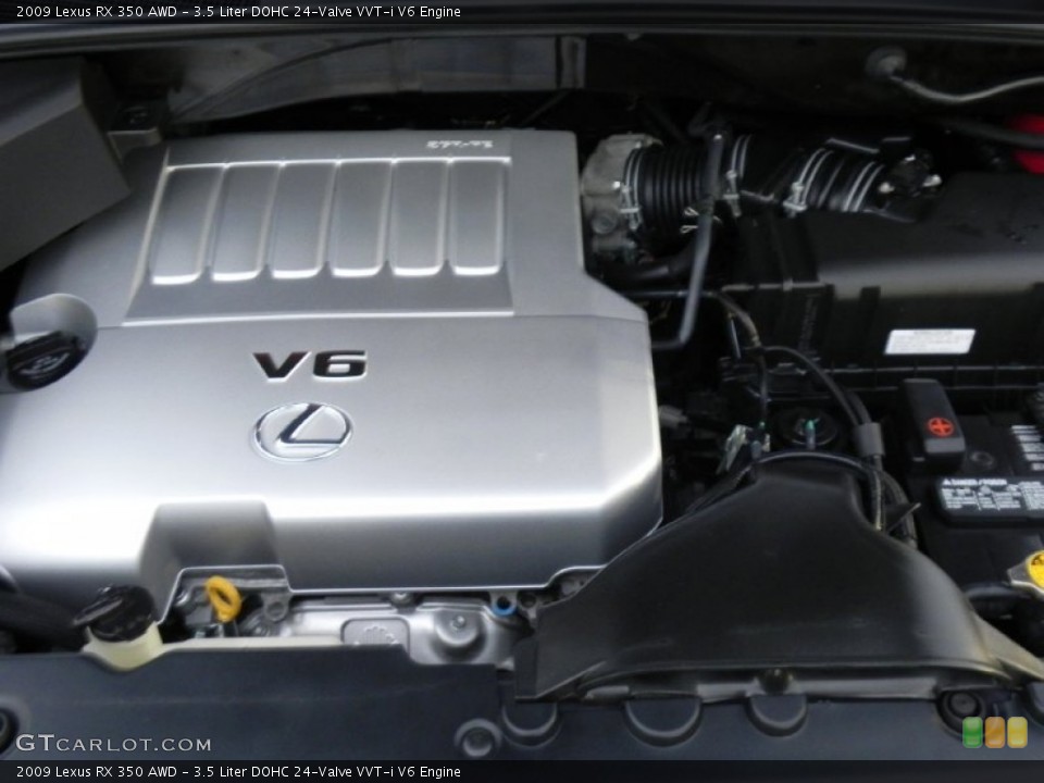 3.5 Liter DOHC 24-Valve VVT-i V6 Engine for the 2009 Lexus RX #61864516