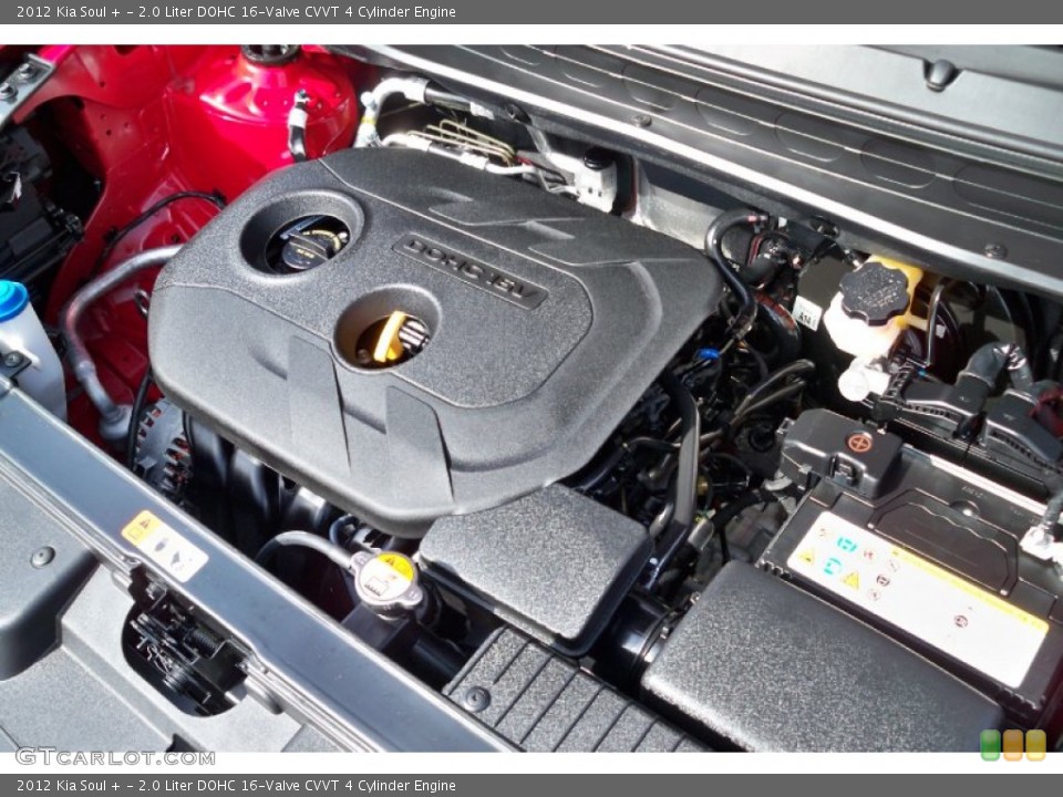 2.0 Liter DOHC 16-Valve CVVT 4 Cylinder Engine for the 2012 Kia Soul #61872805