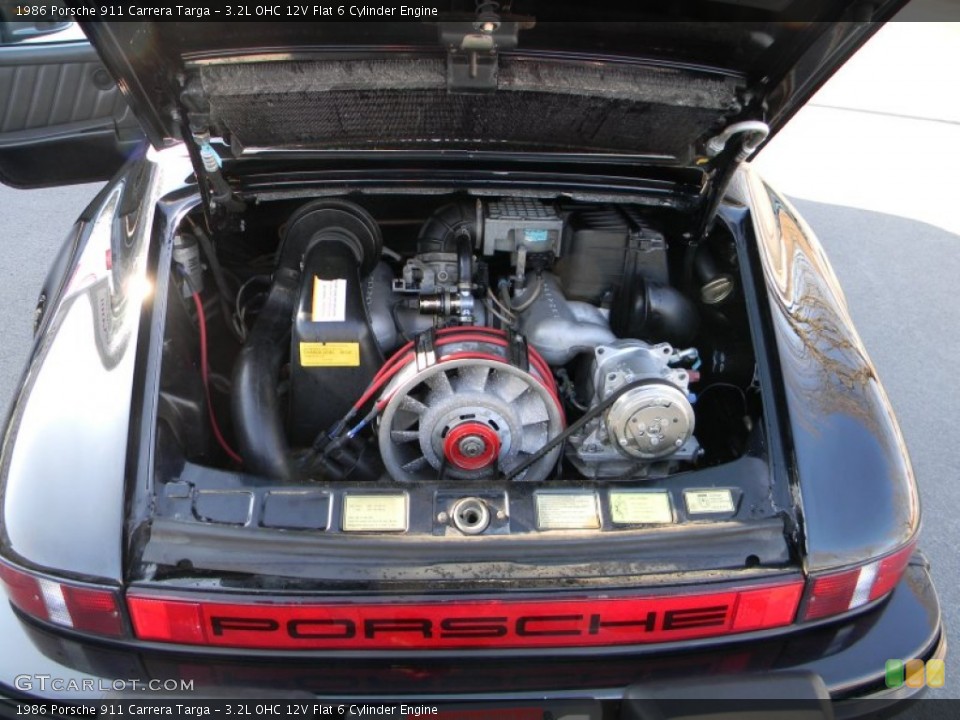 3.2L OHC 12V Flat 6 Cylinder Engine for the 1986 Porsche 911 #61880235