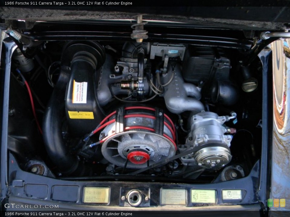 3.2L OHC 12V Flat 6 Cylinder Engine for the 1986 Porsche 911 #61880258
