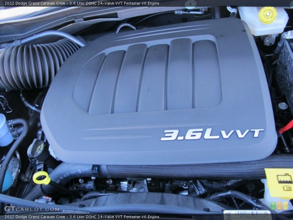 3.6 Liter DOHC 24-Valve VVT Pentastar V6 Engine for the 2012 Dodge Grand Caravan #61880298