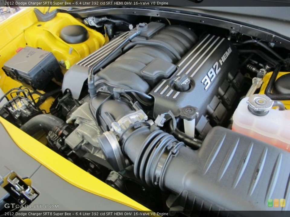 6.4 Liter 392 cid SRT HEMI OHV 16-Valve V8 Engine for the 2012 Dodge Charger #61881258
