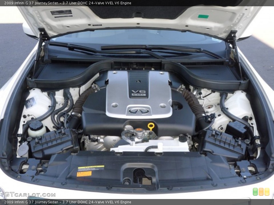 3.7 Liter DOHC 24-Valve VVEL V6 Engine for the 2009 Infiniti G #61895313