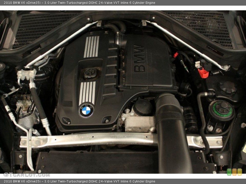 3.0 Liter Twin-Turbocharged DOHC 24-Valve VVT Inline 6 Cylinder Engine for the 2010 BMW X6 #61902744