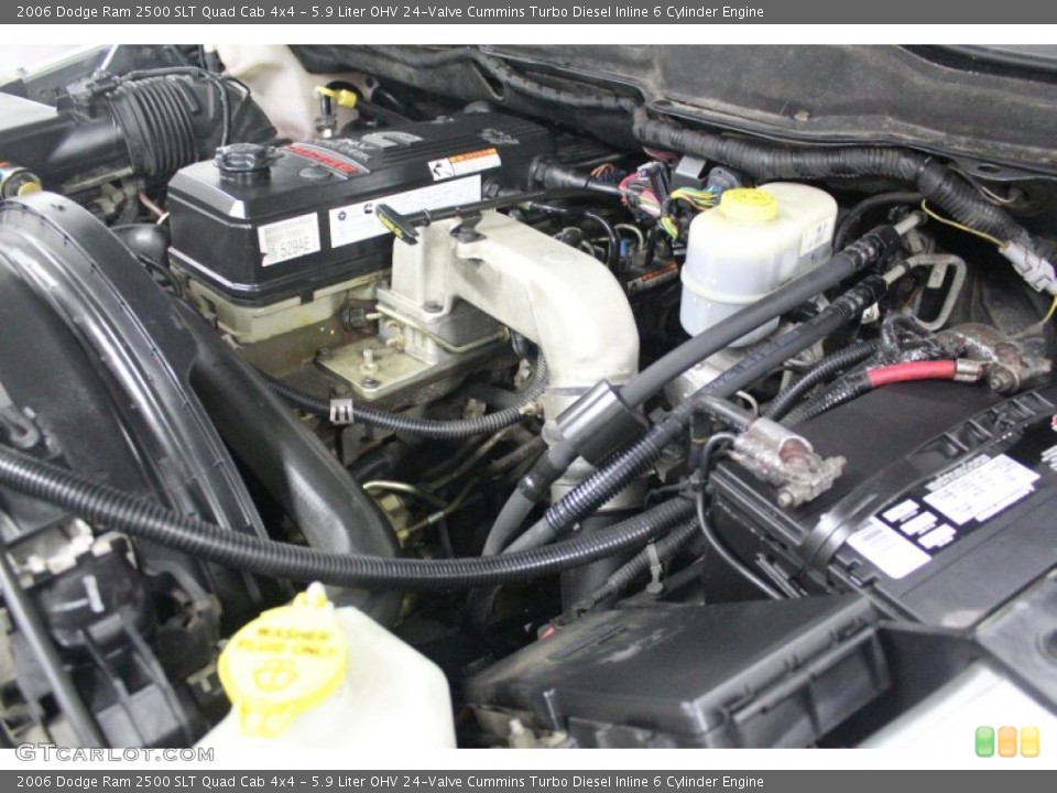 5.9 Liter OHV 24-Valve Cummins Turbo Diesel Inline 6 Cylinder Engine for the 2006 Dodge Ram 2500 #61911181