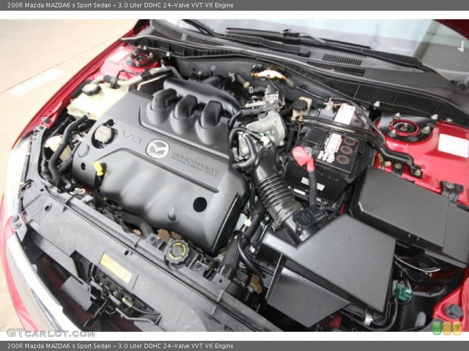 3.0 Liter DOHC 24-Valve VVT V6 Engine for the 2006 Mazda MAZDA6 #61913317