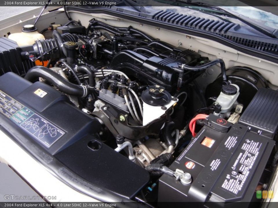 4.0 Liter SOHC 12-Valve V6 Engine for the 2004 Ford Explorer #61918666