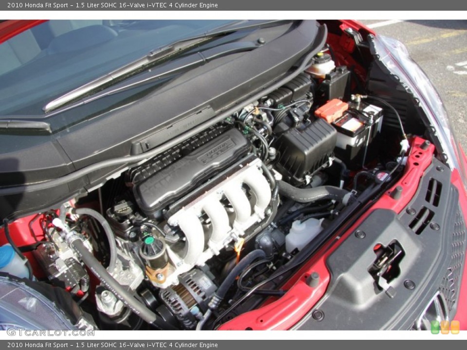 1.5 Liter SOHC 16-Valve i-VTEC 4 Cylinder Engine for the 2010 Honda Fit #61926817