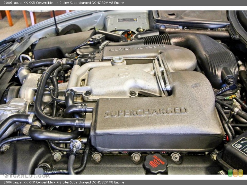 4.2 Liter Supercharged DOHC 32V V8 Engine for the 2006 Jaguar XK #61933333