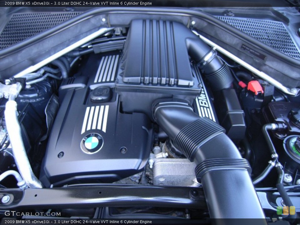 3.0 Liter DOHC 24-Valve VVT Inline 6 Cylinder Engine for the 2009 BMW X5 #61936241