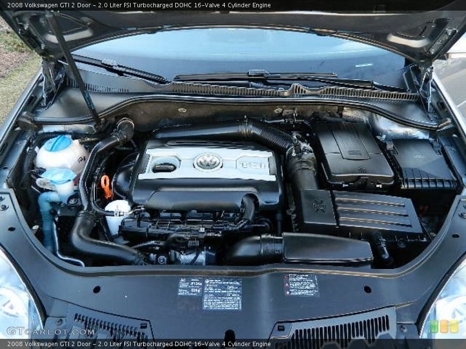2.0 Liter FSI Turbocharged DOHC 16-Valve 4 Cylinder Engine for the 2008 Volkswagen GTI #61937699