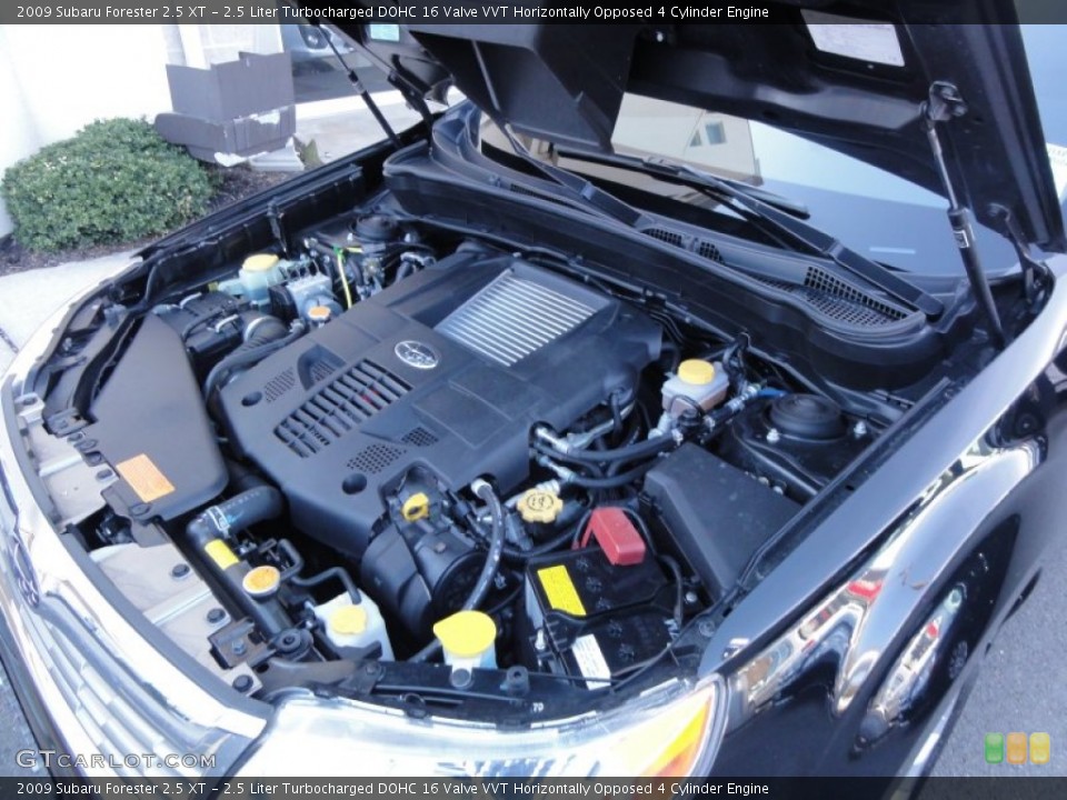 2.5 Liter Turbocharged DOHC 16 Valve VVT Horizontally Opposed 4 Cylinder Engine for the 2009 Subaru Forester #61957982