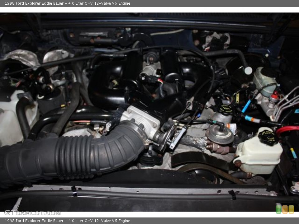4.0 Liter OHV 12-Valve V6 1998 Ford Explorer Engine