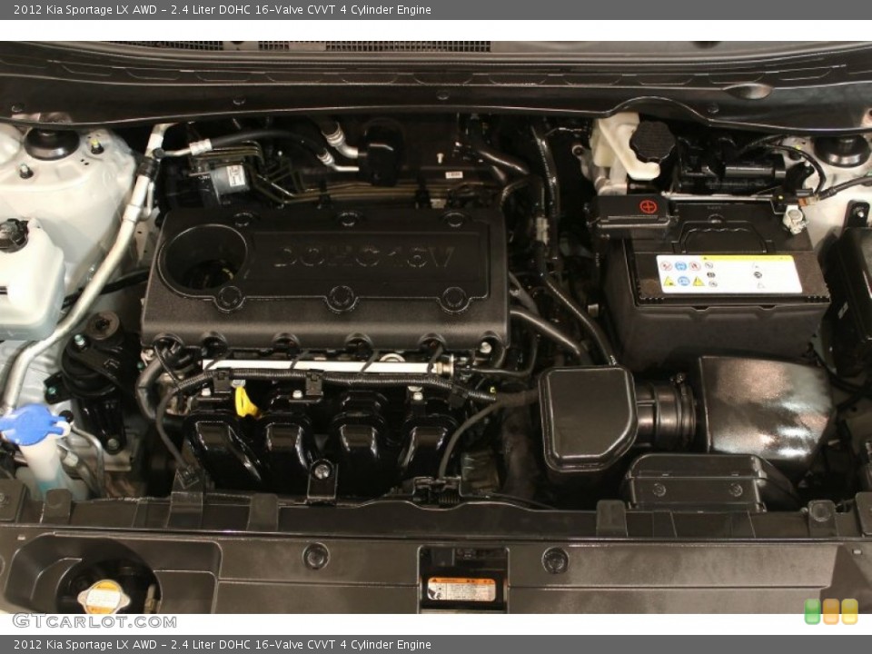 2.4 Liter DOHC 16-Valve CVVT 4 Cylinder Engine for the 2012 Kia Sportage #61963703