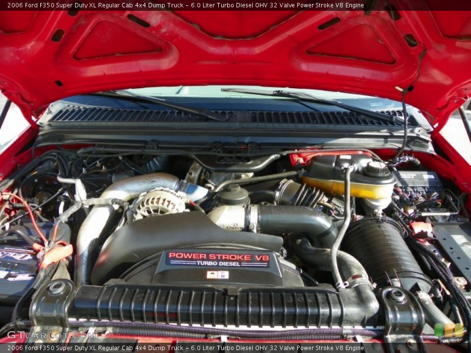 6.0 Liter Turbo Diesel OHV 32 Valve Power Stroke V8 Engine for the 2006 Ford F350 Super Duty #61968534