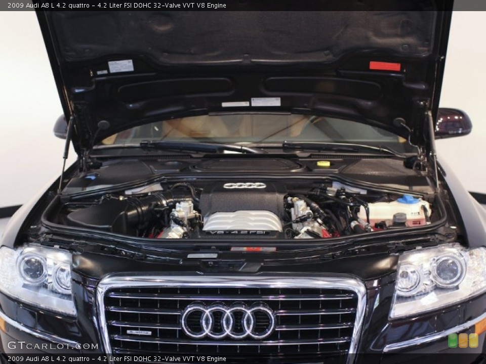 4.2 Liter FSI DOHC 32-Valve VVT V8 Engine for the 2009 Audi A8 #61986159