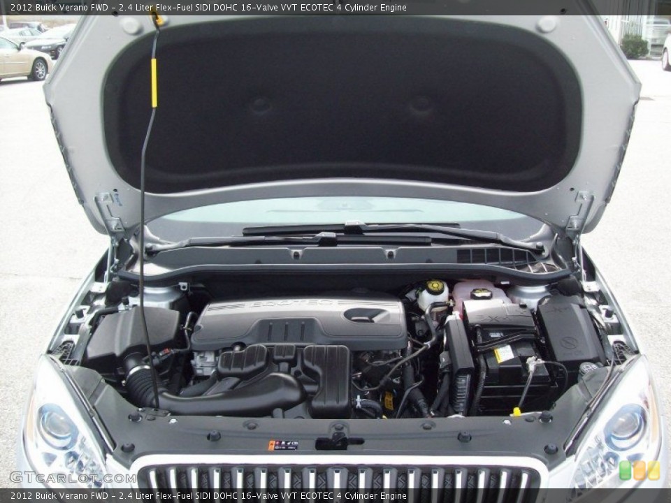 2.4 Liter Flex-Fuel SIDI DOHC 16-Valve VVT ECOTEC 4 Cylinder Engine for the 2012 Buick Verano #61986561