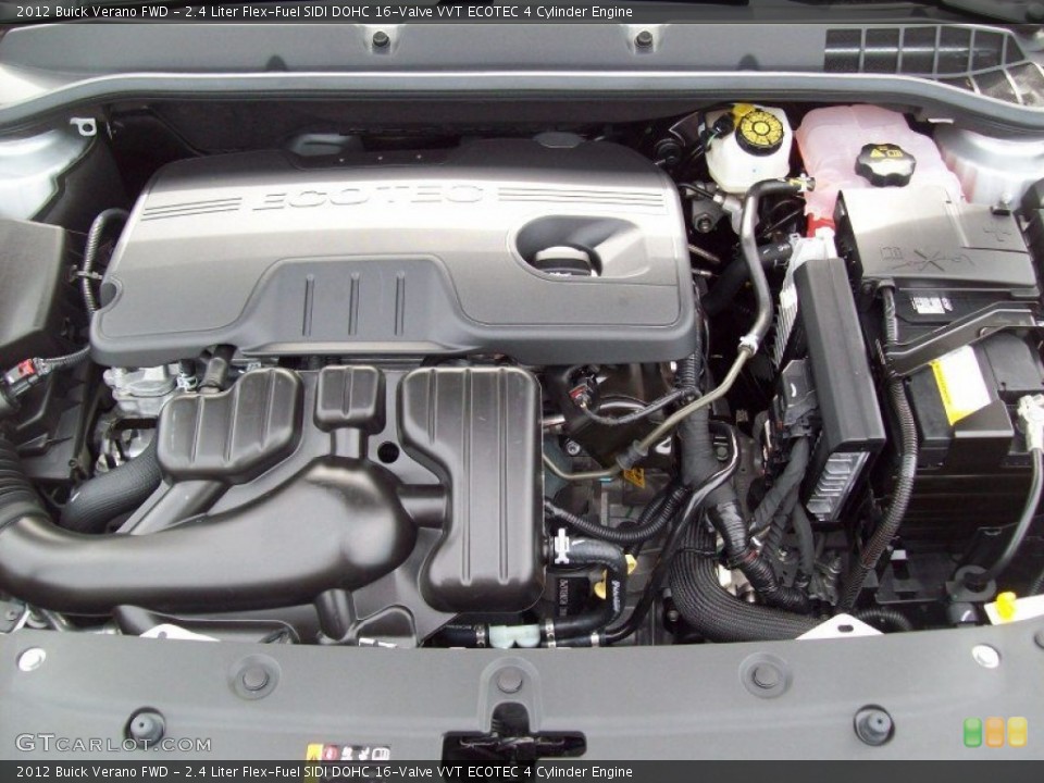 2.4 Liter Flex-Fuel SIDI DOHC 16-Valve VVT ECOTEC 4 Cylinder Engine for the 2012 Buick Verano #61986570