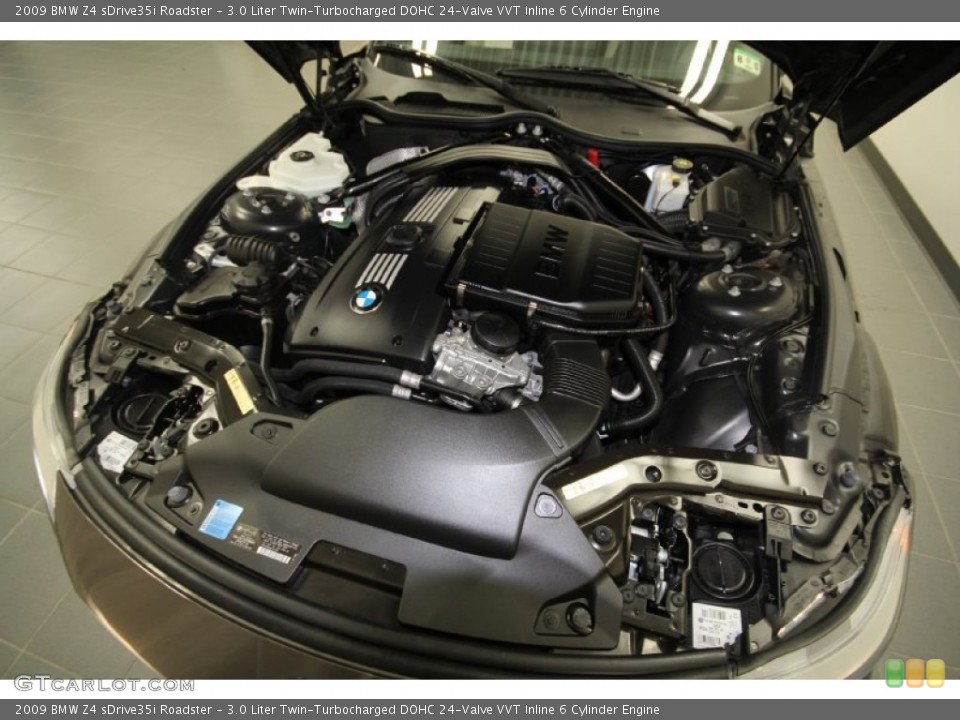 3.0 Liter Twin-Turbocharged DOHC 24-Valve VVT Inline 6 Cylinder Engine for the 2009 BMW Z4 #61988910