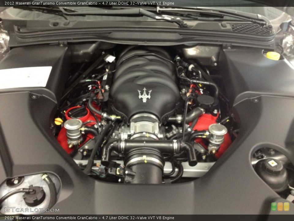4.7 Liter DOHC 32-Valve VVT V8 Engine for the 2012 Maserati GranTurismo Convertible #61996518