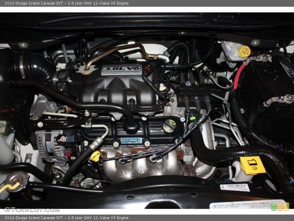 3.8 Liter OHV 12-Valve V6 Engine for the 2010 Dodge Grand Caravan #62026767