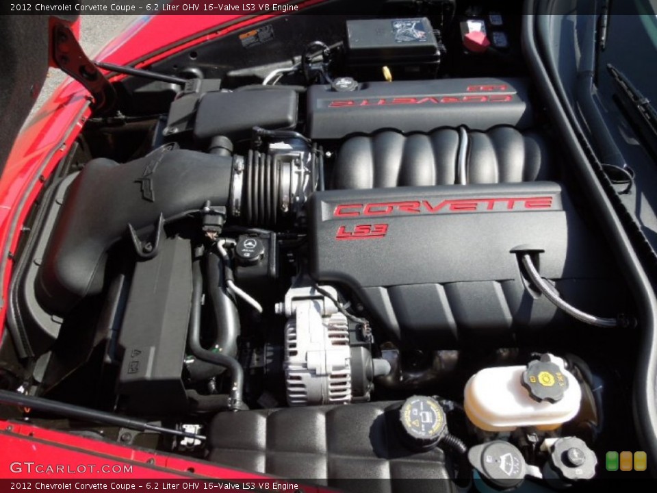 6.2 Liter OHV 16-Valve LS3 V8 Engine for the 2012 Chevrolet Corvette #62029875