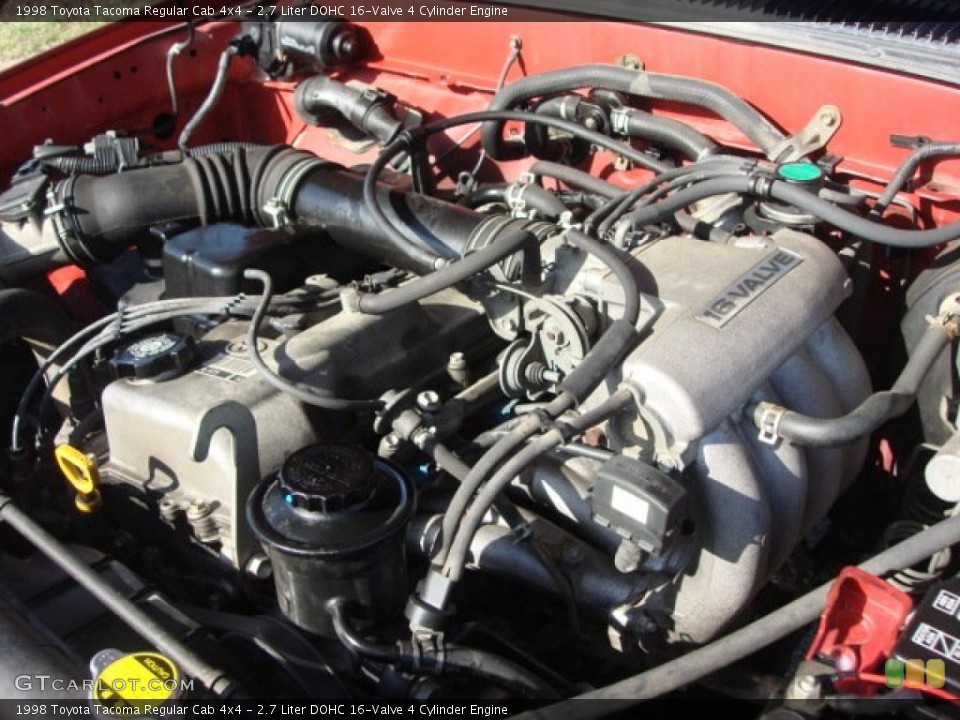 2.7 Liter DOHC 16-Valve 4 Cylinder Engine for the 1998 Toyota Tacoma #62060793