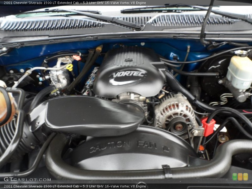 5.3 Liter OHV 16-Valve Vortec V8 Engine for the 2001 Chevrolet Silverado 1500 #62067073