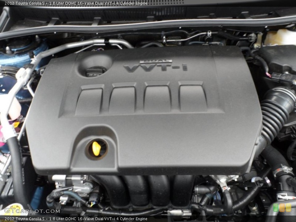 1.8 Liter DOHC 16-Valve Dual VVT-i 4 Cylinder Engine for the 2012 Toyota Corolla #62070472