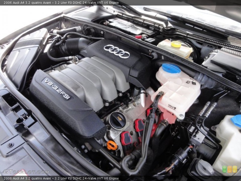 3.2 Liter FSI DOHC 24-Valve VVT V6 Engine for the 2006 Audi A4 #62072099