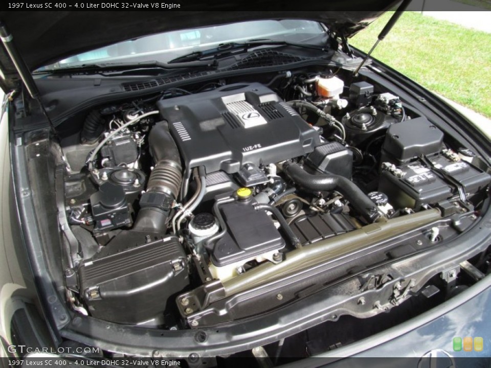 4.0 Liter DOHC 32-Valve V8 1997 Lexus SC Engine