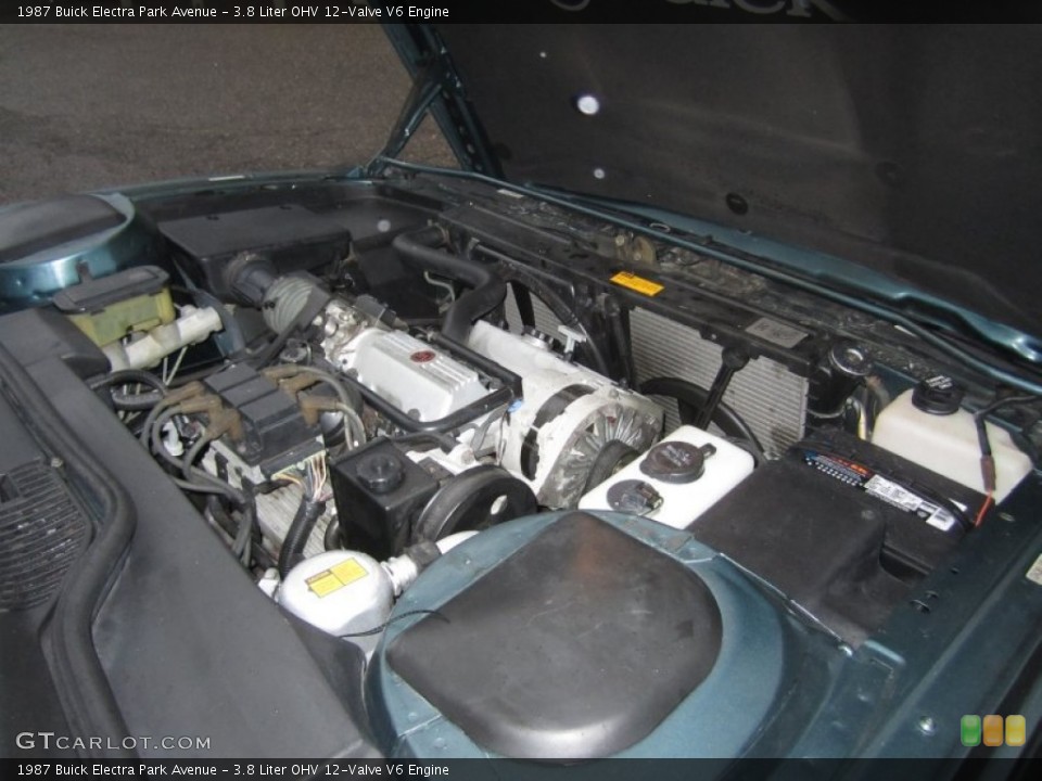 3.8 Liter OHV 12-Valve V6 Engine for the 1987 Buick Electra #62101253