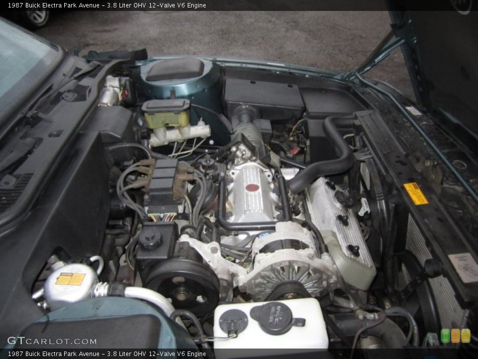 3.8 Liter OHV 12-Valve V6 Engine for the 1987 Buick Electra #62101263