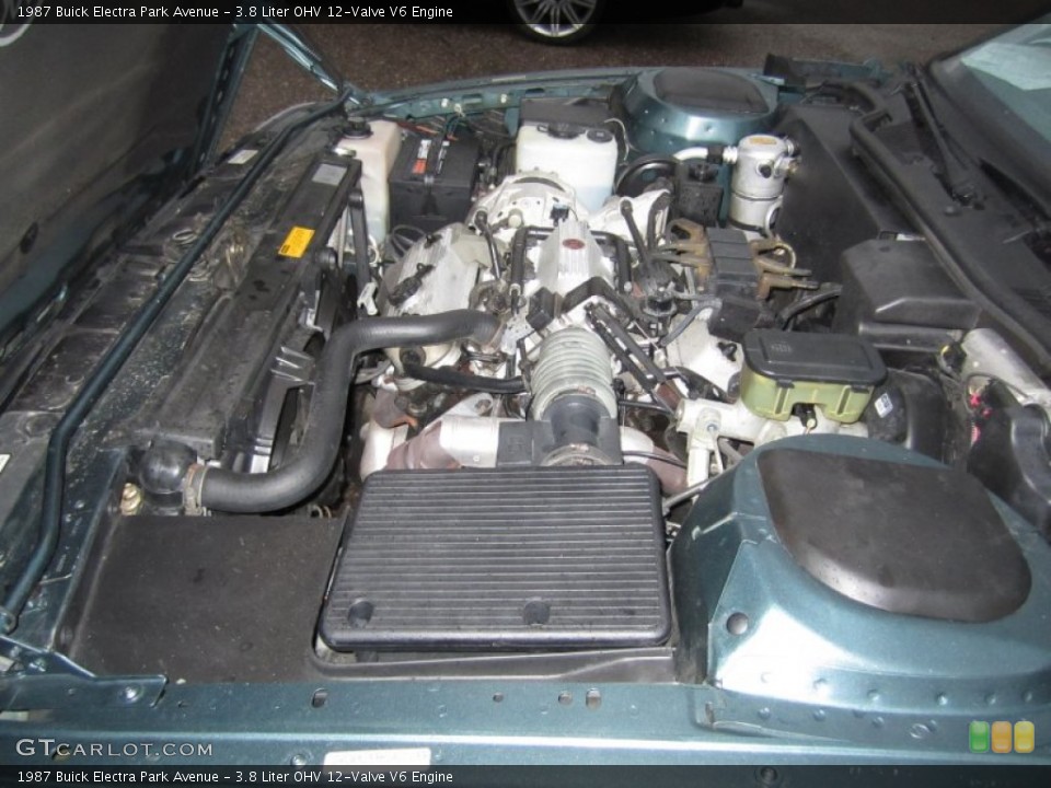 3.8 Liter OHV 12-Valve V6 Engine for the 1987 Buick Electra #62101270