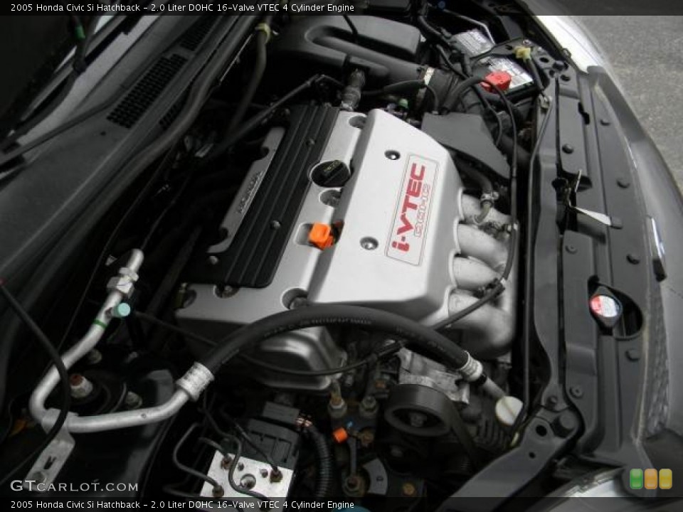 2.0 Liter DOHC 16-Valve VTEC 4 Cylinder Engine for the 2005 Honda Civic #62107351