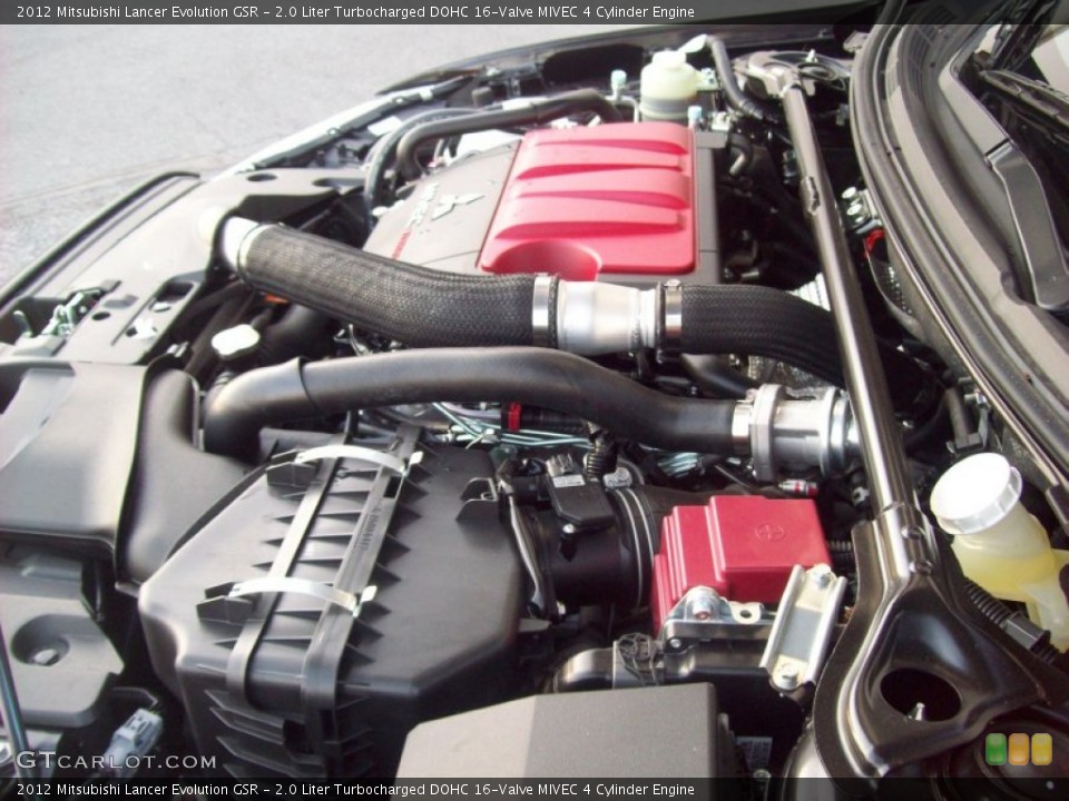 2.0 Liter Turbocharged DOHC 16-Valve MIVEC 4 Cylinder Engine for the 2012 Mitsubishi Lancer Evolution #62110671