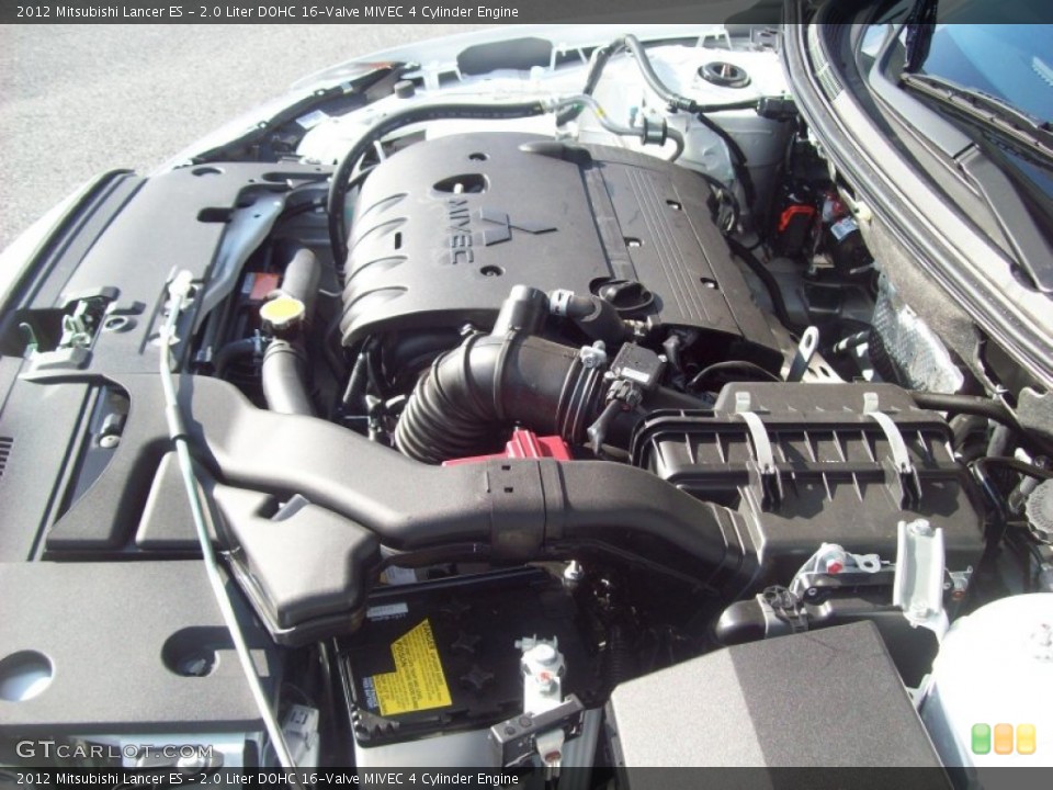2.0 Liter DOHC 16-Valve MIVEC 4 Cylinder Engine for the 2012 Mitsubishi Lancer #62110829