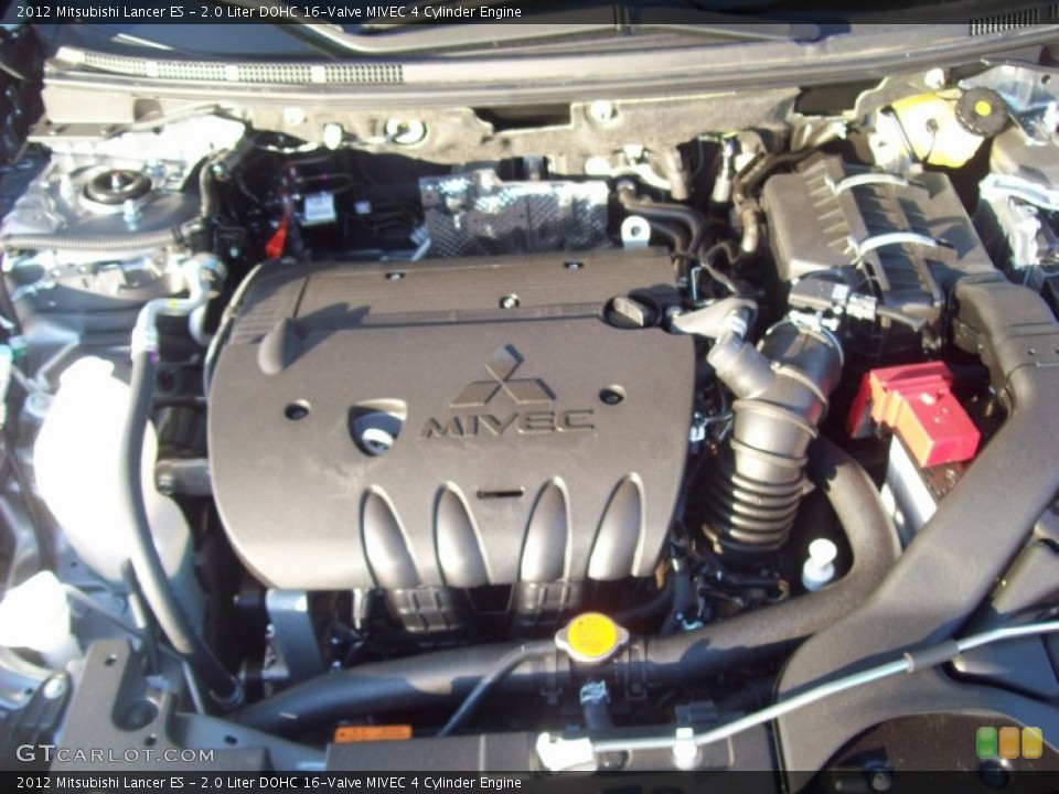 2.0 Liter DOHC 16-Valve MIVEC 4 Cylinder Engine for the 2012 Mitsubishi Lancer #62110944