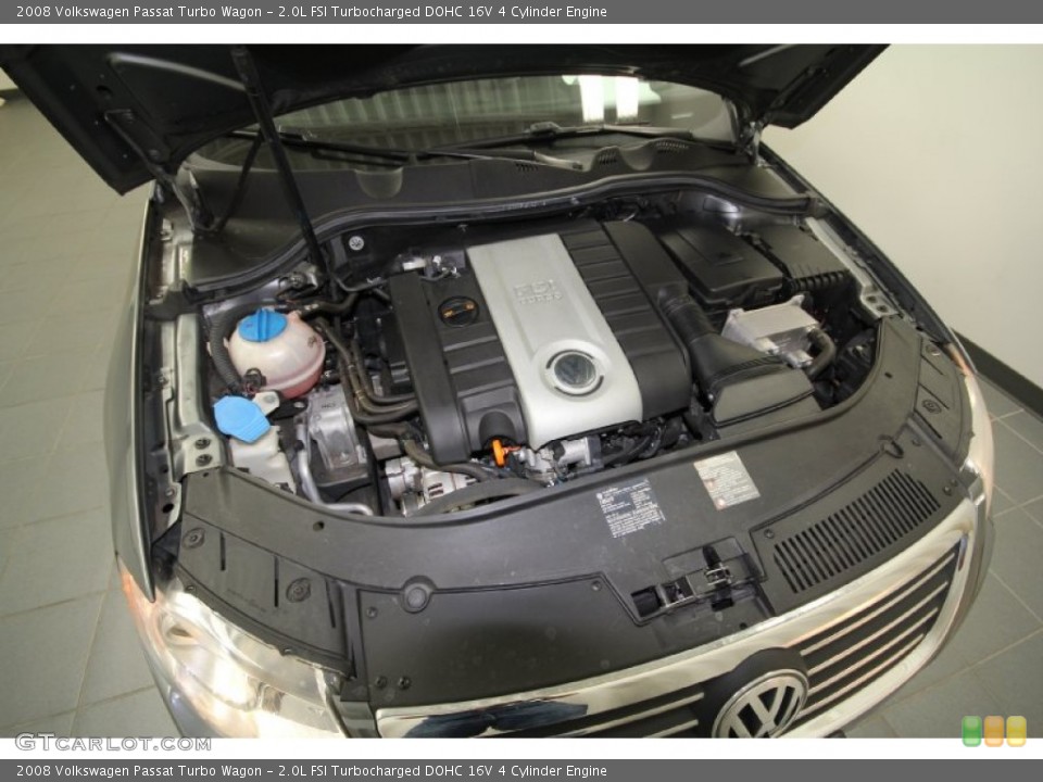 2.0L FSI Turbocharged DOHC 16V 4 Cylinder Engine for the 2008 Volkswagen Passat #62116289